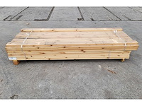66x grenen regels 28 x 95 mm geschaafd, lengte 40/180 cm + 26/189 cm - afbeelding 4 van  4