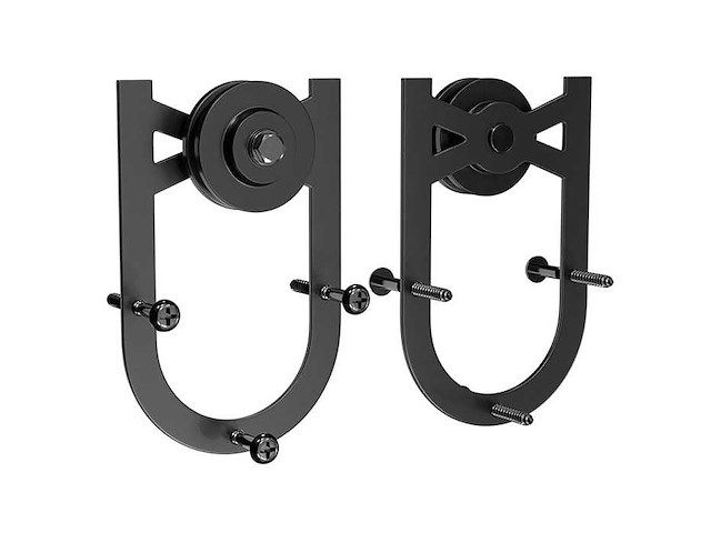 (67x) set hangers - hoefijzer - 22,5 cm - afbeelding 1 van  1