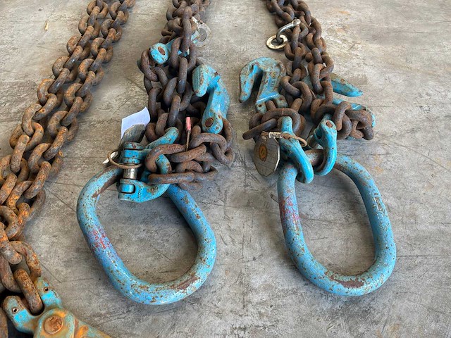 6m tweesprong hijsketting (2x) - afbeelding 5 van  7