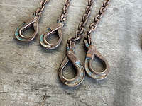 6m tweesprong hijsketting (2x) - afbeelding 3 van  5