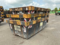 6m3 afvalcontainer (3x) - afbeelding 1 van  3