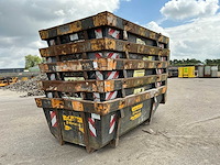 6m3 afvalcontainer (5x) - afbeelding 1 van  3