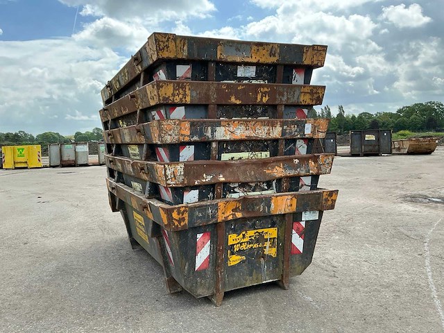 6m3 afvalcontainer (5x) - afbeelding 2 van  3