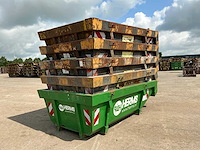 6m3 afvalcontainer (5x) - afbeelding 1 van  3