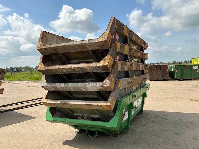 6m3 afvalcontainer (5x) - afbeelding 3 van  3