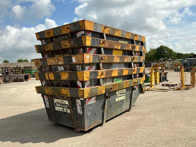 6m3 afvalcontainer (5x) - afbeelding 1 van  3
