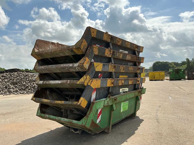6m3 afvalcontainer (5x) - afbeelding 2 van  2