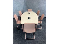 6p haworth a-wood - vergaderset 240x120 - afbeelding 16 van  22