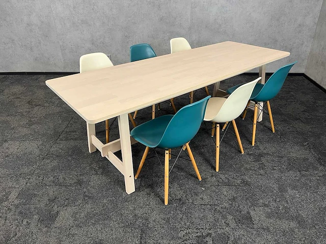 6p kantine opstelling 220x80 - afbeelding 12 van  19