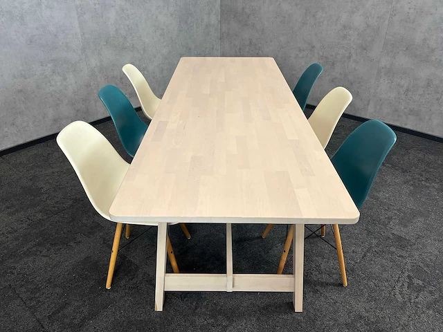 6p kantine opstelling 220x80 - afbeelding 14 van  19