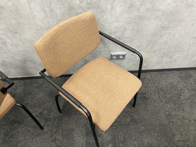 6p vergaderset 240x120 cappuccino - afbeelding 10 van  31