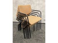 6p vergaderset 240x120 cappuccino - afbeelding 18 van  31