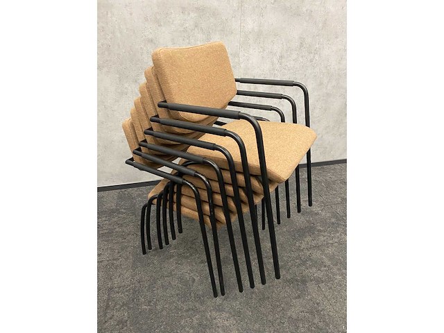 6p vergaderset 240x120 cappuccino - afbeelding 19 van  31