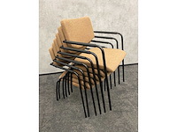 6p vergaderset 240x120 cappuccino - afbeelding 19 van  31