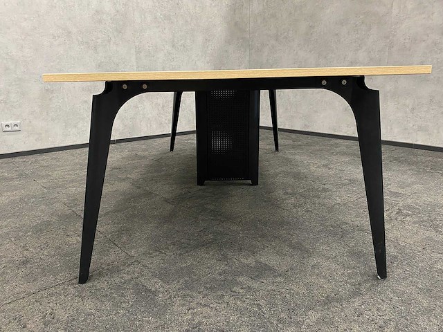 6p vergaderset 240x120 cappuccino - afbeelding 22 van  31