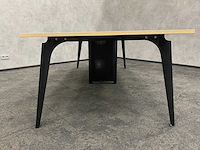 6p vergaderset 240x120 cappuccino - afbeelding 22 van  31