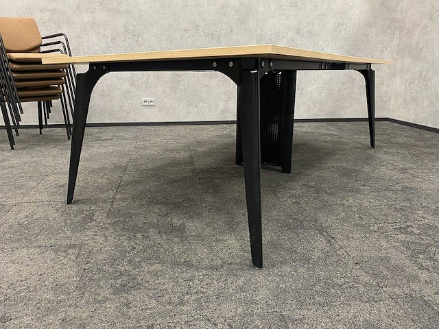 6p vergaderset 240x120 cappuccino - afbeelding 25 van  31