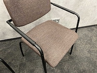 6p vergaderset 240x120 coffee - afbeelding 6 van  25