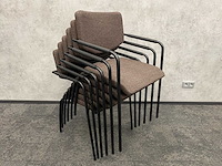 6p vergaderset 240x120 coffee - afbeelding 14 van  25