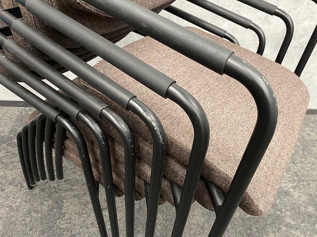 6p vergaderset 240x120 coffee - afbeelding 16 van  25