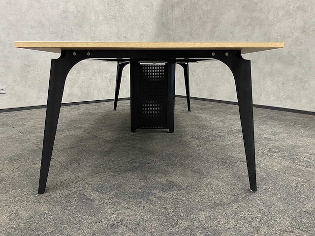 6p vergaderset 240x120 coffee - afbeelding 17 van  25