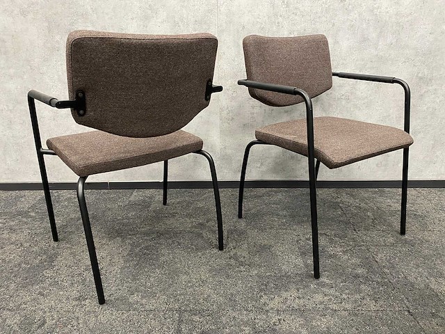 6p vergaderset 240x120 coffee - afbeelding 19 van  25