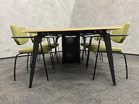 6p vergaderset 240x120 mosgroen - afbeelding 5 van  32