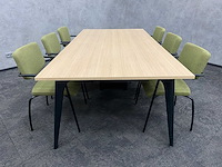 6p vergaderset 240x120 mosgroen - afbeelding 12 van  32