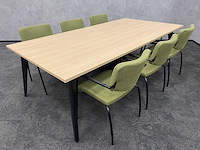 6p vergaderset 240x120 mosgroen - afbeelding 30 van  32