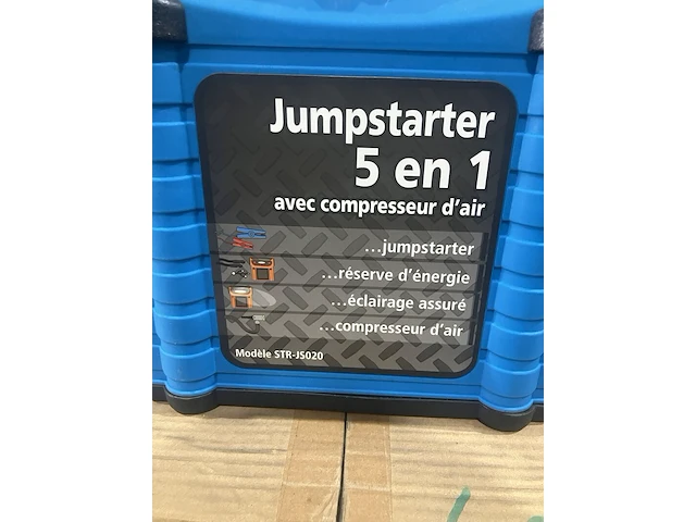 6x 5-in 1 jumpstarters, str-js020, blauw - afbeelding 2 van  4