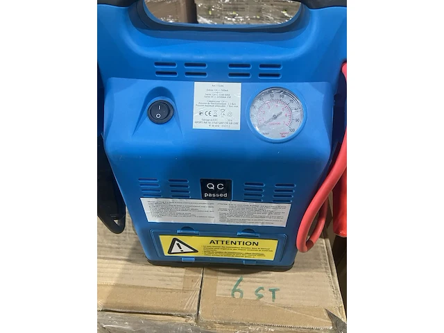 6x 5-in 1 jumpstarters, str-js020, blauw - afbeelding 3 van  4