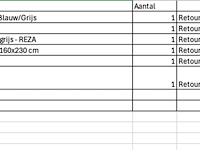 6x a-merk vloerkleden, zuiver en whitelabel living - afbeelding 3 van  13