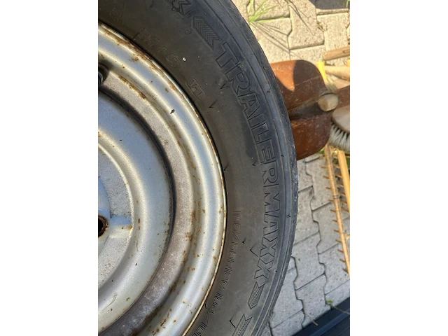 6x aanhangwagenvelgen met banden - afbeelding 4 van  7