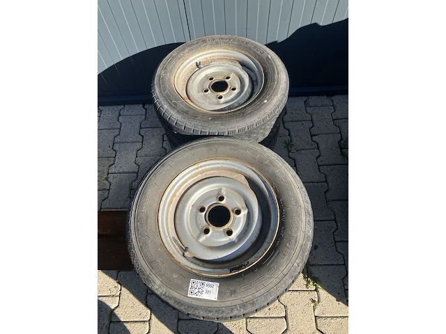 6x aanhangwagenvelgen met banden - afbeelding 7 van  7
