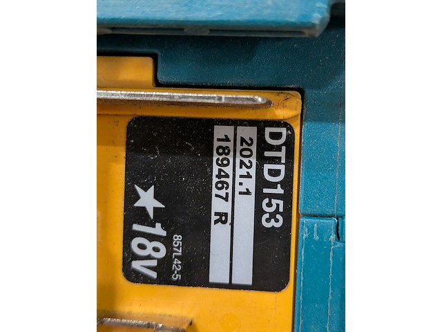 6x accu gereedschap met bouwradio, makita, 2020 tot 2023 - afbeelding 10 van  29