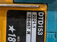 6x accu gereedschap met bouwradio, makita, 2020 tot 2023 - afbeelding 10 van  29