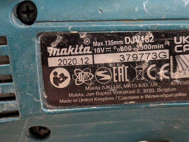 6x accu gereedschap met bouwradio, makita, 2020 tot 2023 - afbeelding 15 van  29