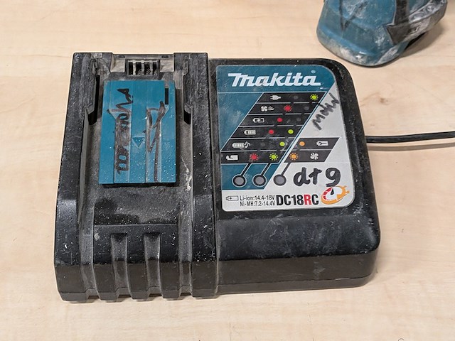6x accu gereedschap met bouwradio, makita, 2020 tot 2023 - afbeelding 17 van  29