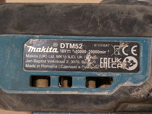 6x accu gereedschap met bouwradio, makita, 2020 tot 2023 - afbeelding 21 van  29