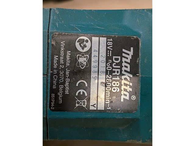 6x accu gereedschap met bouwradio, makita, 2020 tot 2023 - afbeelding 29 van  29