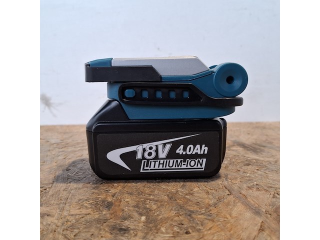 6x accu led lamp, blauw - afbeelding 5 van  8