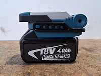 6x accu led lamp, blauw - afbeelding 5 van  8