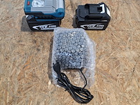 6x accu led lamp, blauw - afbeelding 6 van  8