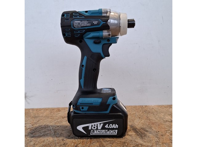 6x accu schroefmachine, brushless, blauw - afbeelding 7 van  11