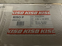 6x afdichtingsprofielen en afdichtingsbande kiso, bruin - afbeelding 4 van  4