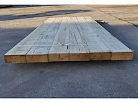 6x afrikaans eiken 60 x 155 mm, lengte 215 cm - afbeelding 3 van  4