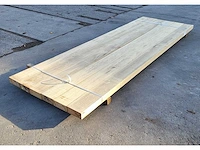 6x afrikaans eiken 60 x 155 mm, lengte 275 cm - afbeelding 4 van  4
