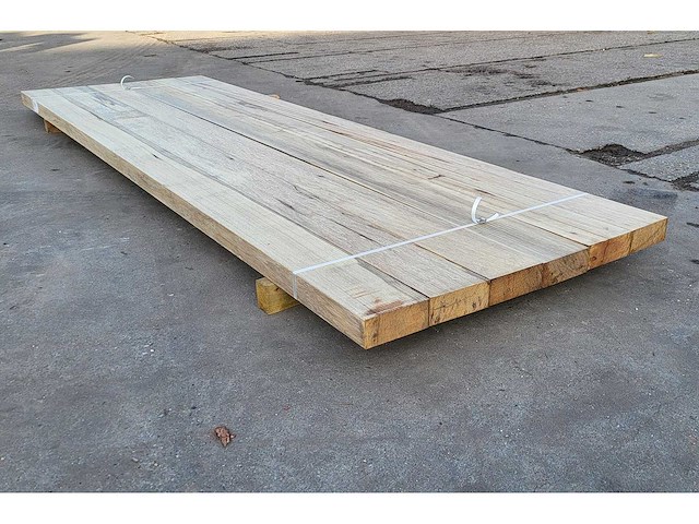 6x afrikaans eiken 60 x 155 mm, lengte 305 cm - afbeelding 2 van  6