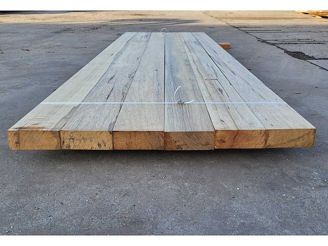 6x afrikaans eiken 60 x 155 mm, lengte 305 cm - afbeelding 3 van  6