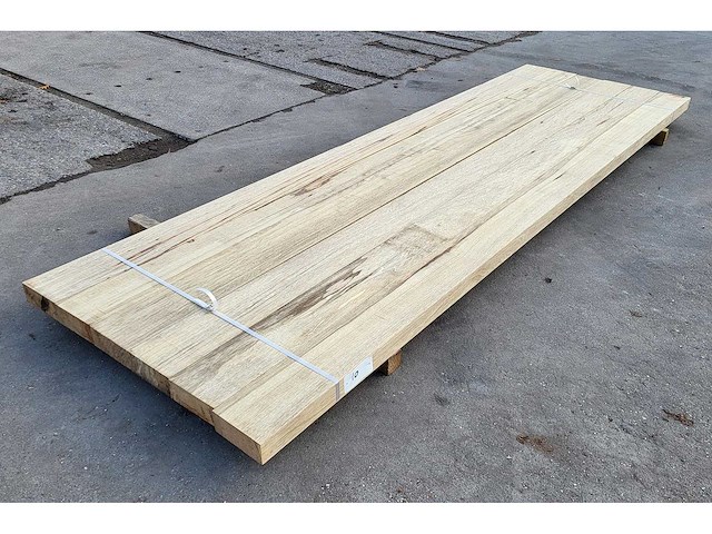 6x afrikaans eiken 60 x 155 mm, lengte 305 cm - afbeelding 6 van  6